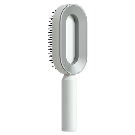 Self-Cleaning Hair Brush - Anti-Static Scalp Massage Comb