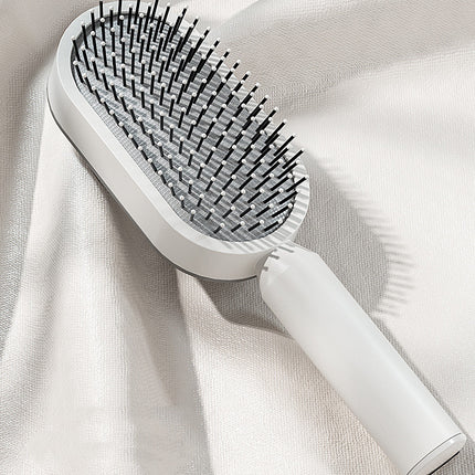 Self-Cleaning Hair Brush - Anti-Static Scalp Massage Comb