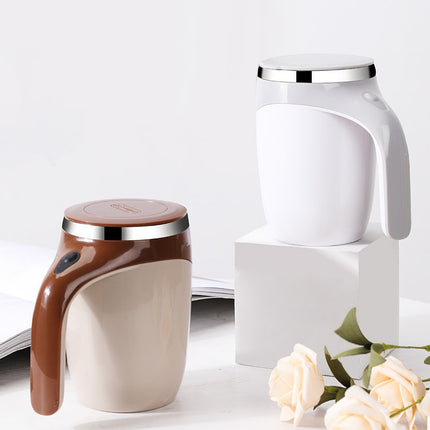 Electric Self-Stirring Magnetic Cup – Auto Mixing Coffee, Tea & Milkshake Mug