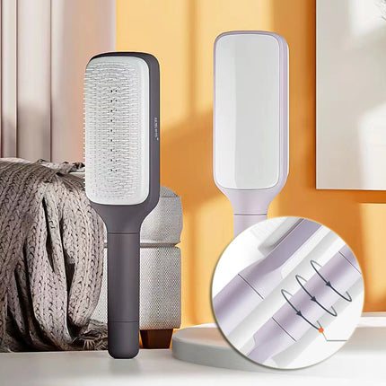 Self-Cleaning Anti-Static Hair Brush - Massage Detangling Comb