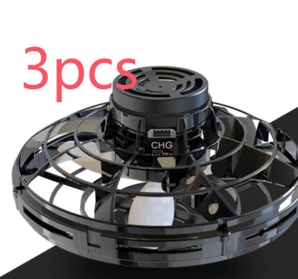 LED Flying Spinner Toy - UFO Gyro Drone for Kids