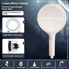 White Shower Bracket 1.5m Hose / Gray / Plastic
