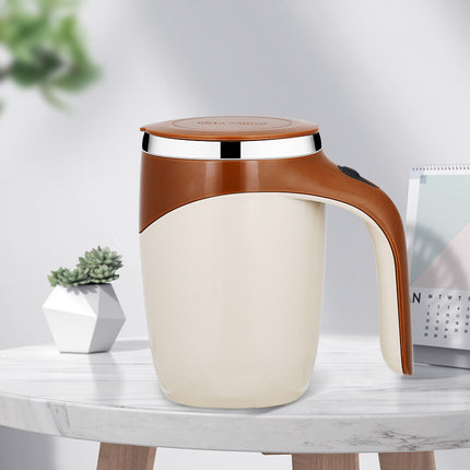 Electric Self-Stirring Magnetic Cup – Auto Mixing Coffee, Tea & Milkshake Mug