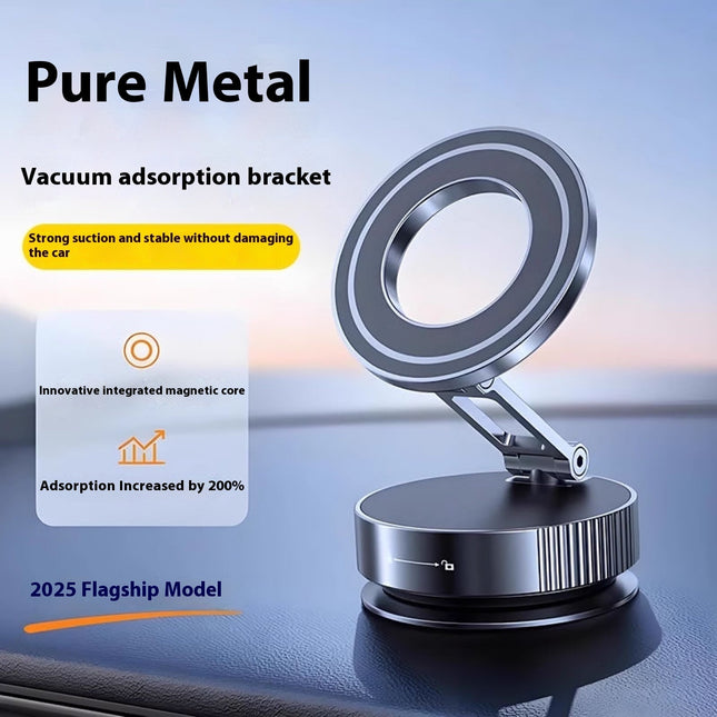 Magnetic Car Phone Holder – Strong 360° Rotating Ring Mount for All Phones