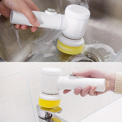 Electric Spin Cleaning Brush - USB Rechargeable Power Scrubber