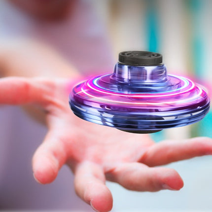 LED Flying Spinner Toy - UFO Gyro Drone for Kids