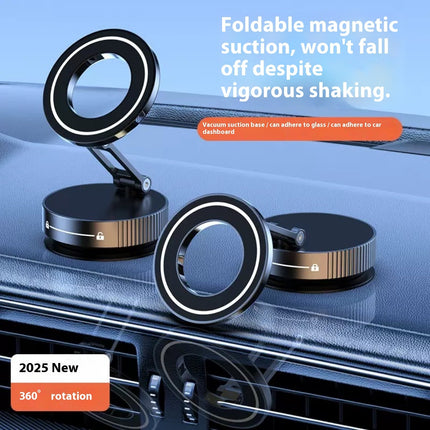 Magnetic Car Phone Holder – Strong 360° Rotating Ring Mount for All Phones