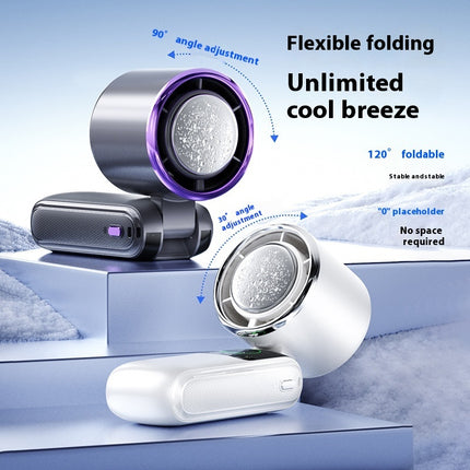 Portable Handheld Fan - Ice Pack Cooling Mini Fan