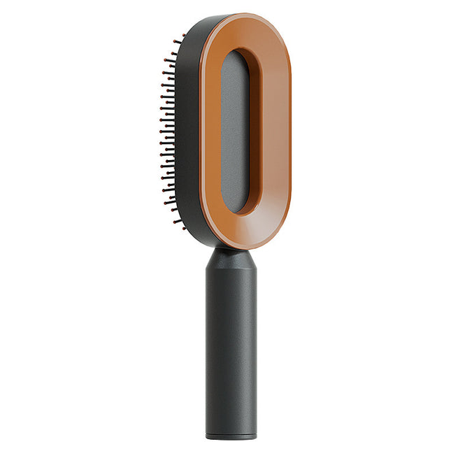 Self-Cleaning Hair Brush - Anti-Static Scalp Massage Comb