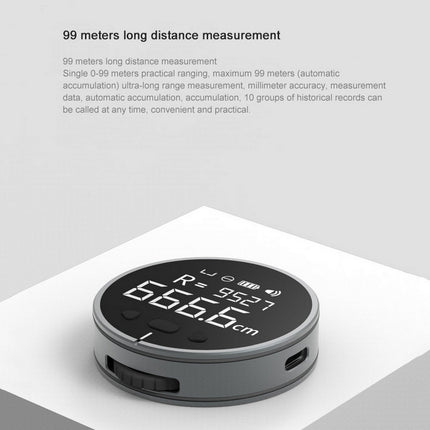 Digital Measuring Tape - Electronic Distance Ruler with LCD Display