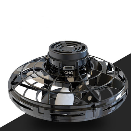 LED Flying Spinner Toy - UFO Gyro Drone for Kids