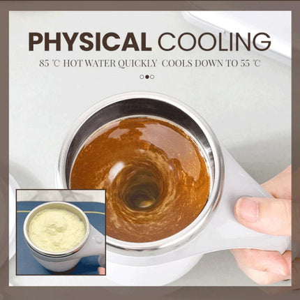 Electric Self-Stirring Magnetic Cup – Auto Mixing Coffee, Tea & Milkshake Mug