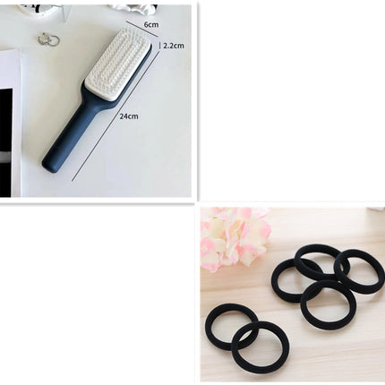 Self-Cleaning Anti-Static Hair Brush - Massage Detangling Comb