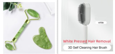 Self-Cleaning Hair Brush - Anti-Static Scalp Massage Comb