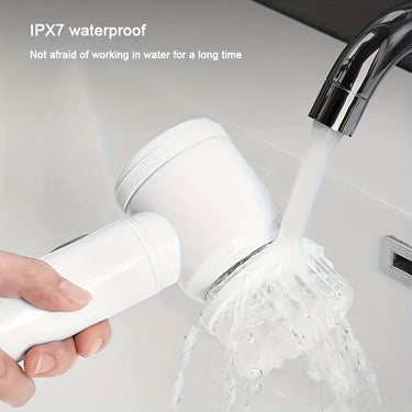Electric Spin Cleaning Brush - USB Rechargeable Power Scrubber