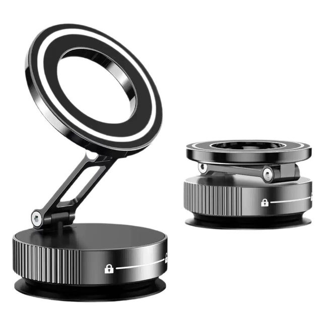 Magnetic Car Phone Holder – Strong 360° Rotating Ring Mount for All Phones