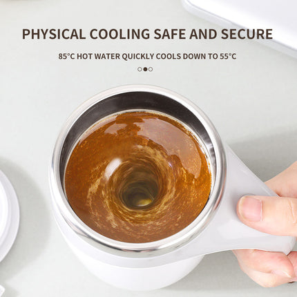 Electric Self-Stirring Magnetic Cup – Auto Mixing Coffee, Tea & Milkshake Mug