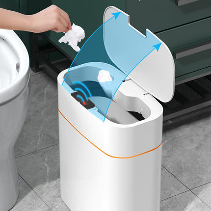 Smart Touchless Trash Can - Automatic Motion Sensor Lid, 11-24L Capacity