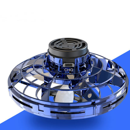 LED Flying Spinner Toy - UFO Gyro Drone for Kids