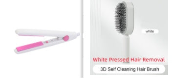 Self-Cleaning Hair Brush - Anti-Static Scalp Massage Comb