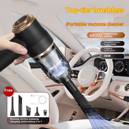 Cordless Handheld Vacuum - 3-in-1 Car & Home Cleaner