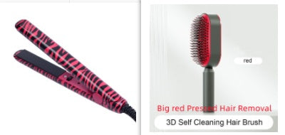 Self-Cleaning Hair Brush - Anti-Static Scalp Massage Comb