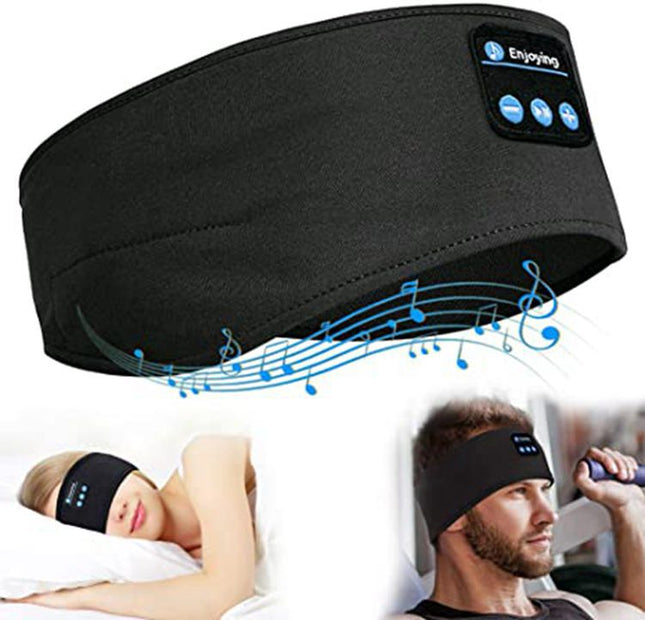 Bluetooth Sleep Headband - Wireless V5.0 Sports Headphones for Sleep, Running & Yoga
