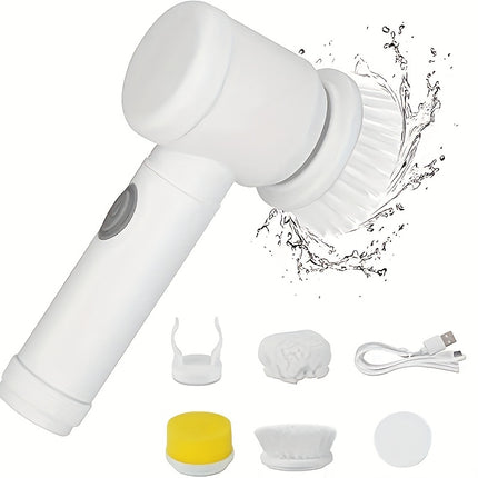 Electric Spin Cleaning Brush - USB Rechargeable Power Scrubber