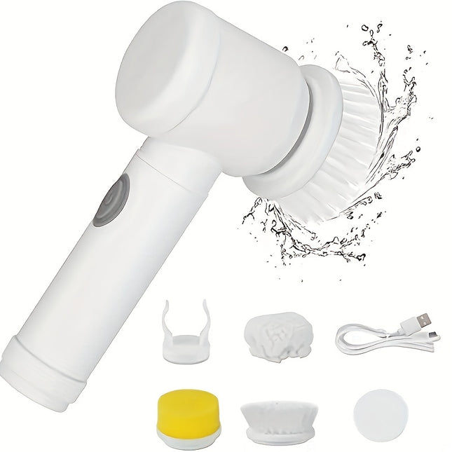 Electric Spin Cleaning Brush - USB Rechargeable Power Scrubber