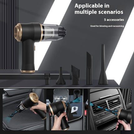 Cordless Handheld Vacuum - 3-in-1 Car & Home Cleaner