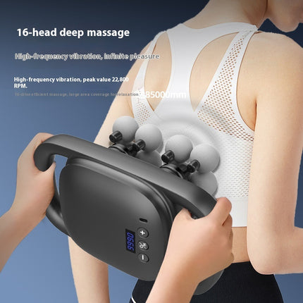 Electric Massage Gun - 16-Head Deep Tissue Massager