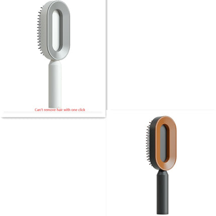 Self-Cleaning Hair Brush - Anti-Static Scalp Massage Comb