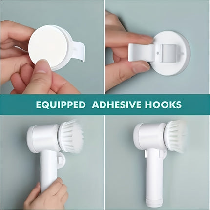 Electric Spin Cleaning Brush - USB Rechargeable Power Scrubber