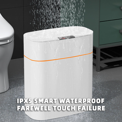 Smart Touchless Trash Can - Automatic Motion Sensor Lid, 11-24L Capacity