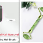 Rose red Pressed Hair set